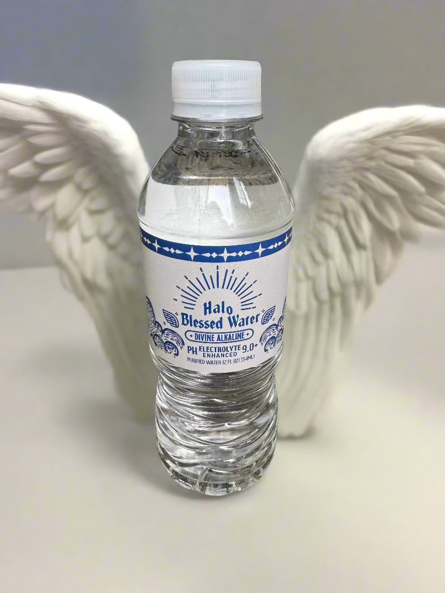 Halo Blessed Water Bottle 12oz